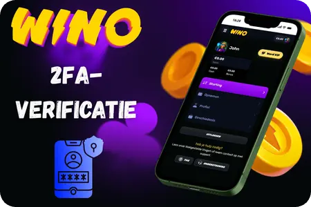 2FA-verificatie Wino Casino