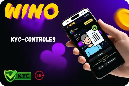 Wino Casino KYC-Controles