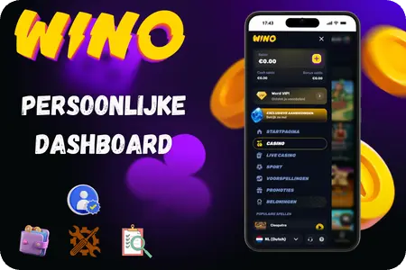 Persoonlijke Dashboard Wino Casino
